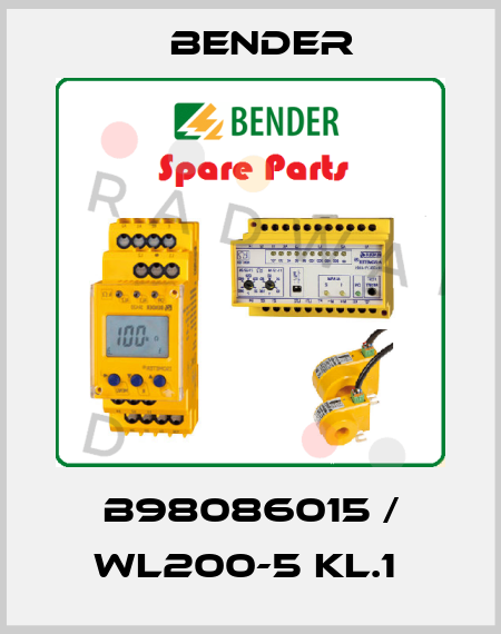 B98086015 / WL200-5 KL.1  Bender