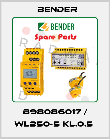 B98086017 / WL250-5 KL.0.5  Bender