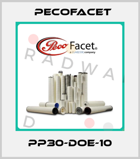 PP30-DOE-10 PECOFacet