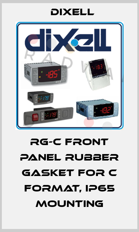 RG-C Front panel rubber gasket for C format, IP65 mounting Dixell