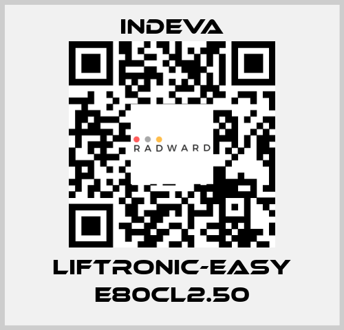 LIFTRONIC-EASY E80CL2.50 INDEVA