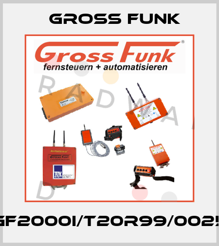 gf2000i/t20r99/0025 Gross Funk