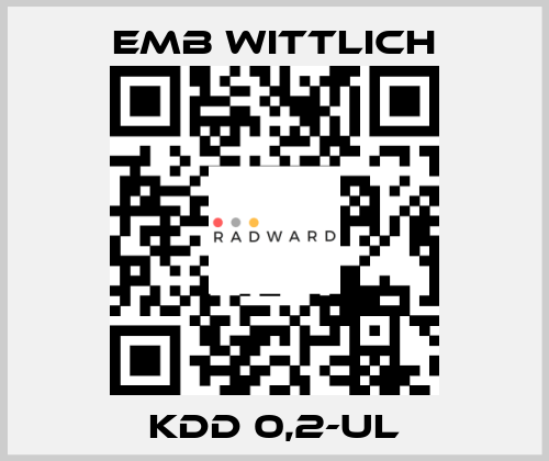 KDD 0,2-UL EMB Wittlich