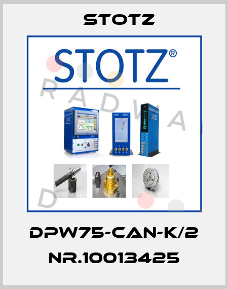 DPW75-CAN-K/2 Nr.10013425 Stotz
