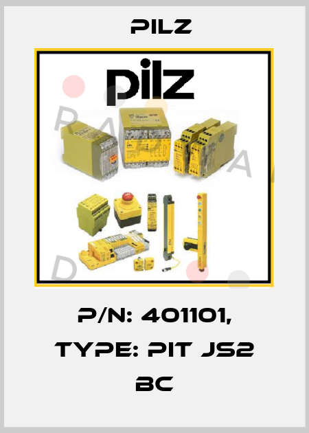p/n: 401101, Type: PIT js2 bc Pilz