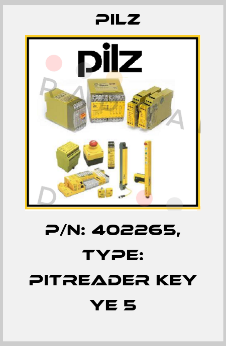 p/n: 402265, Type: PITreader key ye 5 Pilz