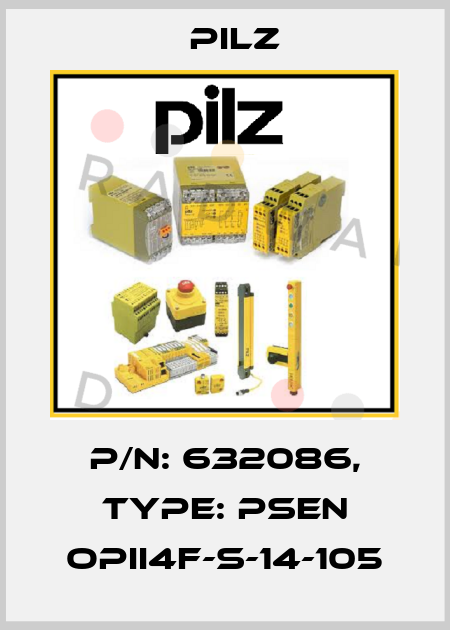 p/n: 632086, Type: PSEN opII4F-s-14-105 Pilz