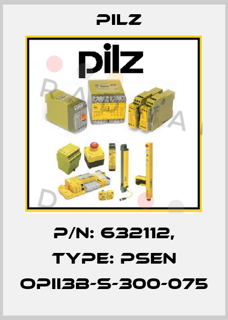 p/n: 632112, Type: PSEN opII3B-s-300-075 Pilz