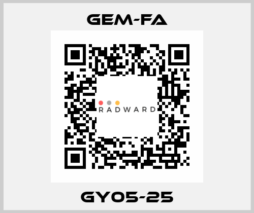 GY05-25 Gem-Fa