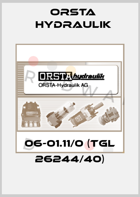 06-01.11/0 (TGL 26244/40) Orsta Hydraulik