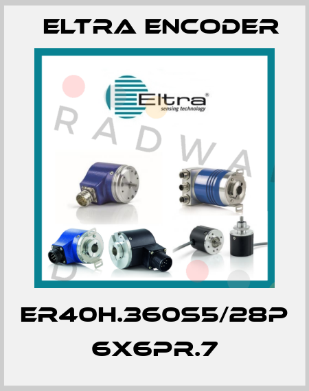 ER40H.360S5/28P 6X6PR.7 Eltra Encoder