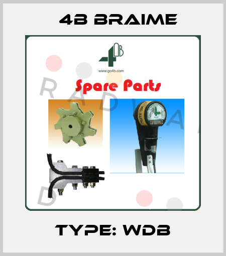 Type: WDB 4B Braime