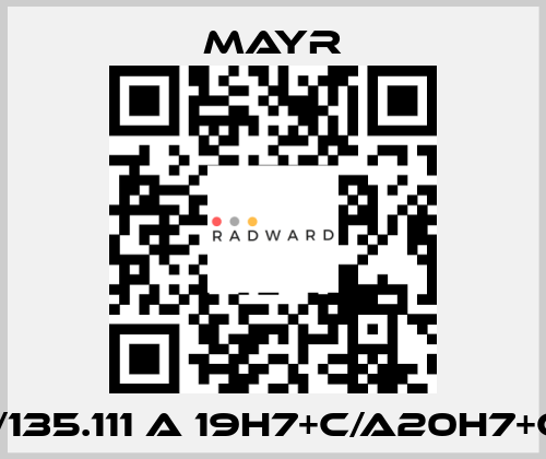 1/135.111 A 19H7+C/A20H7+C Mayr