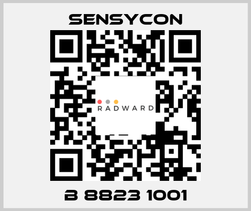 B 8823 1001 SENSYCON