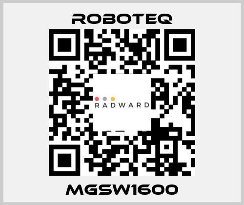 MGSW1600 Roboteq