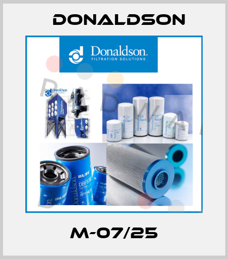 M-07/25 Donaldson