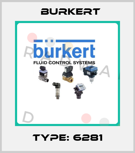Type: 6281 Burkert