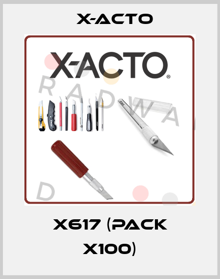 X617 (pack x100) X-acto
