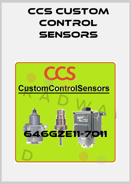 646GZE11-7011 CCS Custom Control Sensors