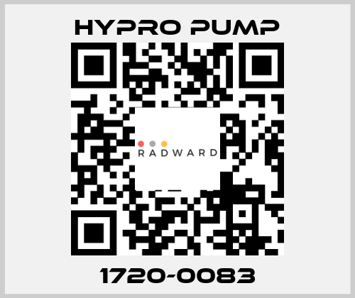 1720-0083 Hypro Pump