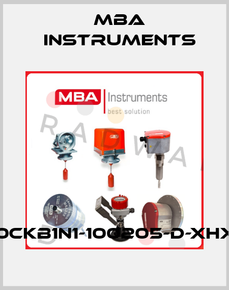 MBA220CKB1N1-100205-D-XHXXXXXX MBA Instruments