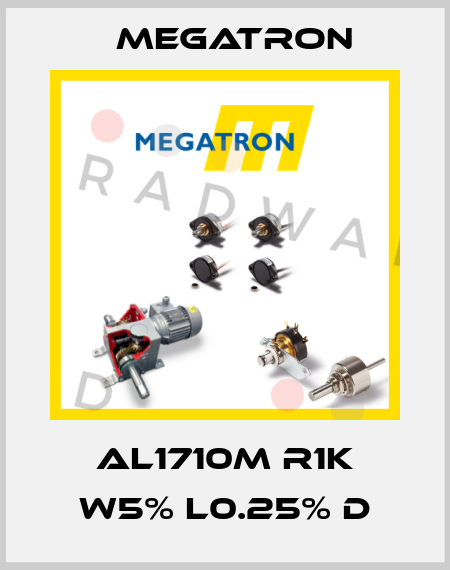 AL1710M R1K W5% L0.25% D Megatron