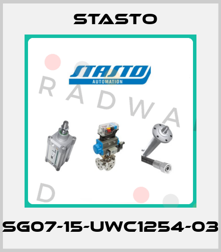 SG07-15-UWC1254-03 STASTO