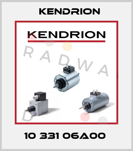 10 331 06A00  Kendrion