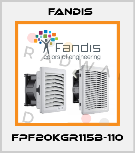FPF20KGR115B-110 Fandis