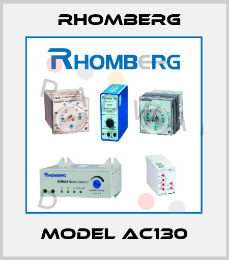 model AC130 Rhomberg