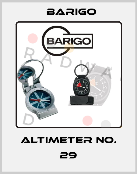 Altimeter No. 29 Barigo