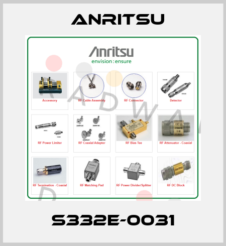 S332E-0031 Anritsu