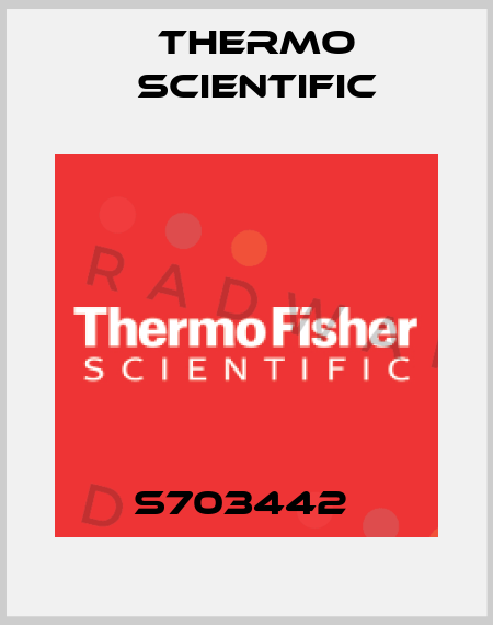 S703442  Thermo Scientific