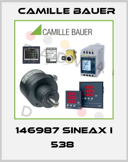 146987 SINEAX I 538  Camille Bauer