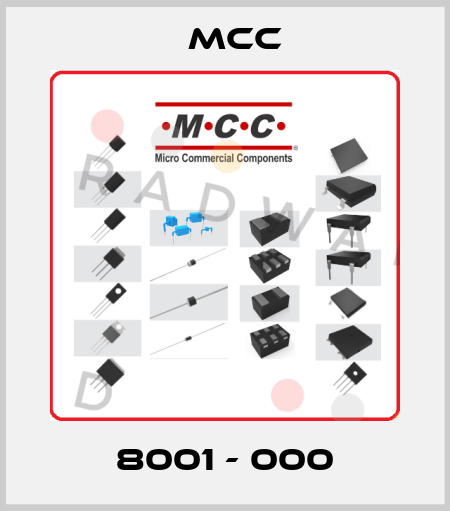 8001 - 000 Mcc