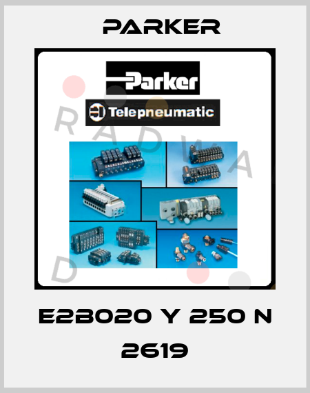 E2B020 Y 250 N 2619 Parker