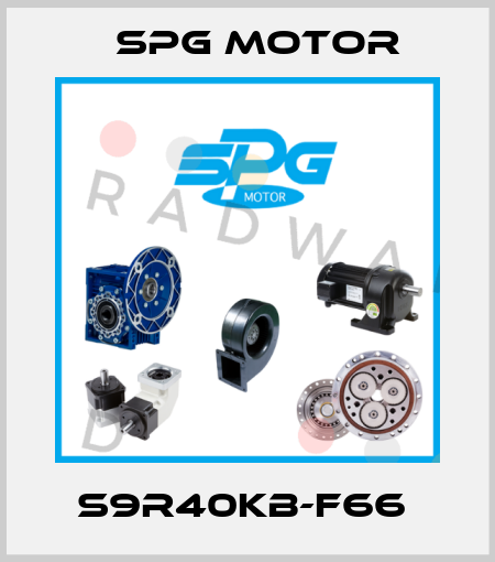 S9R40KB-F66  Spg Motor