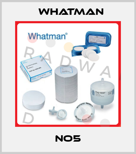 No5 Whatman