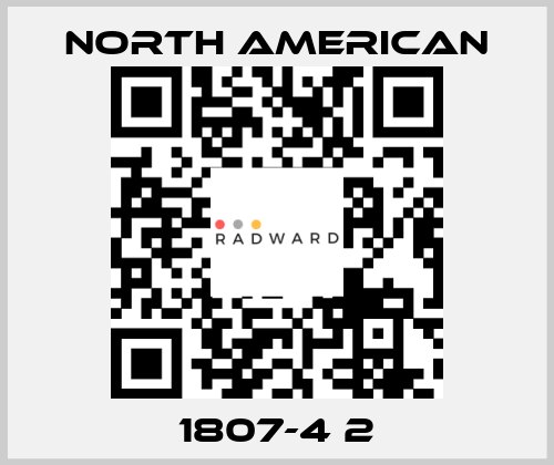 1807-4 2 NORTH AMERICAN