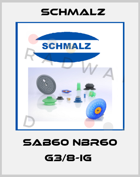 SAB60 NBR60 G3/8-IG  Schmalz