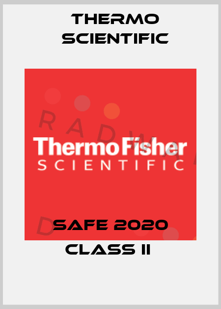 SAFE 2020 CLASS II  Thermo Scientific