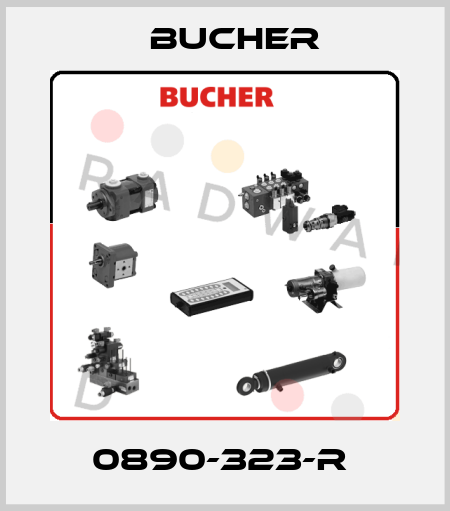 0890-323-R  Bucher