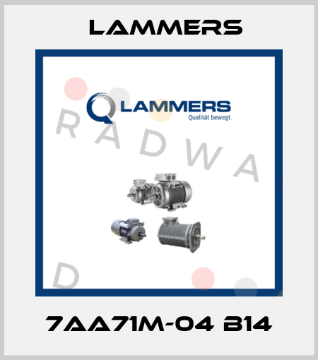7AA71M-04 B14 Lammers