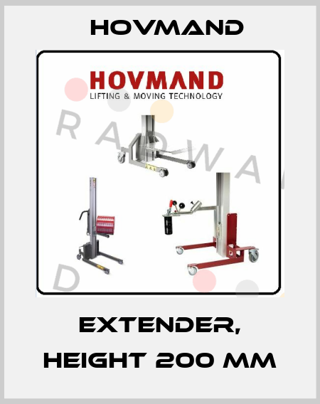 Extender, height 200 mm HOVMAND