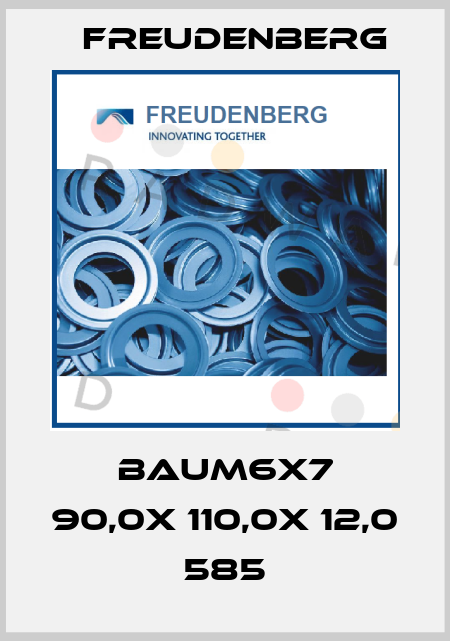 BAUM6X7 90,0X 110,0X 12,0 585 Freudenberg