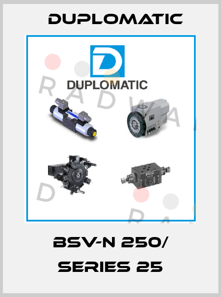  BSV-N 250/ Series 25 Duplomatic