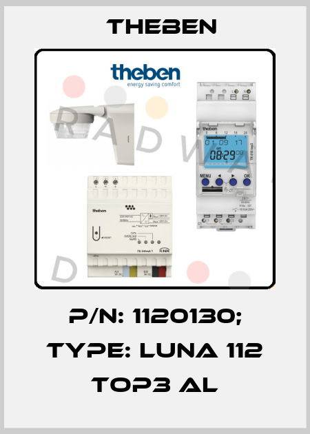 p/n: 1120130; Type: LUNA 112 top3 AL Theben