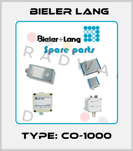 TYPE: CO-1000 Bieler Lang