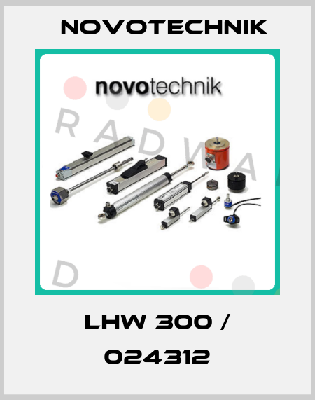 LHW 300 / 024312 Novotechnik