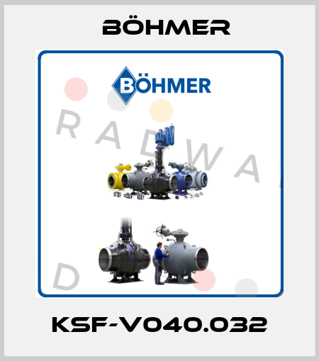 KSF-V040.032 Böhmer